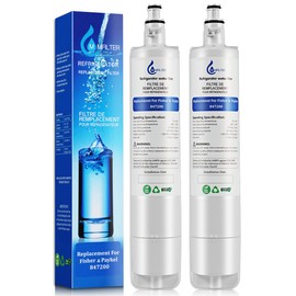 MMFILTER 847200 Water Filter Replacement for Fisher & Paykel 847200, Compatible with Fisher & Paykel Refrigerator Model Number E522 E422 E402 (2-Pack)