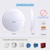 ECOELER 6Inch LED Ceiling Disk Light, Dimmable Retrofit Surface Mount