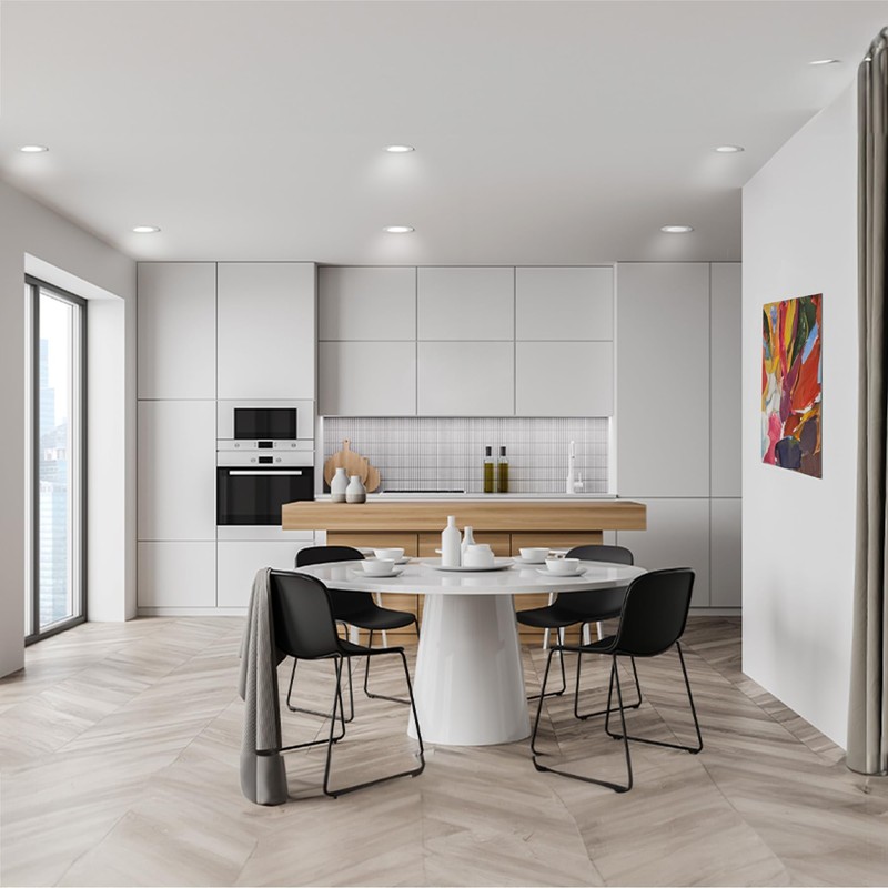 Feit Electric 4" LED Canless Recessed Downlight with Integrated J-Box,