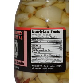 Texas Hill Country Hot Pickled Garlic 16oz