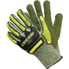 Cressi HEX Grip Gloves, Lime, L