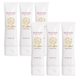B Brilliet Warm Cream Massage Gel Hot Gel Abdomen Legs Arms Full Body Firming Gel Dieter 3.5 oz (100 g) Pack of 6