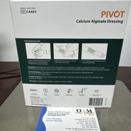 Pivot 4” X 4” Calcium Alginate Dressing, Box Of 10 Bandages By Pivot #CA4X4.