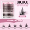 Uilulu Lash Clusters kit 10-18mm DIY Lash Extension Kit 144