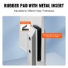 VEVOR Glass Clamp, 10 PCS Square Glass Railing Bracket for