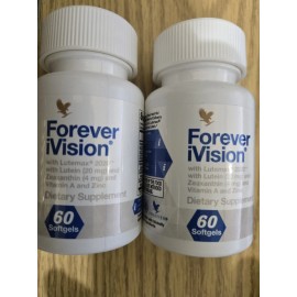 Forever Living 2 bottles Forever iVision (60 softgel)- complete eye support for digital age