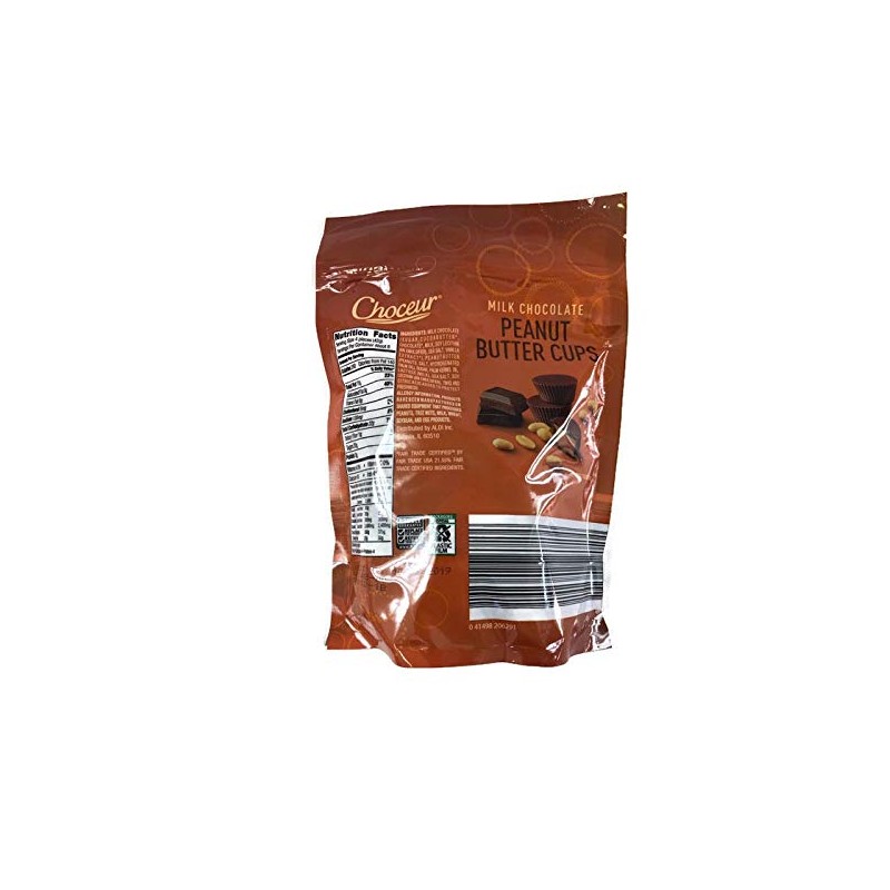 Choceur Milk Chocolate Peanut Butter Cups, Pack of 2!