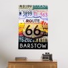 Lantern Press 24x36 Inch Giclee Print, Barstow, California, Route 66