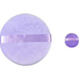 55*15mm Multi-purpose Powder Compact Cotton Round Makeup Puff 55*15mm 8ea