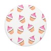 Cupcake Desert Pink Yellow White Bright Food Cellphone Gift