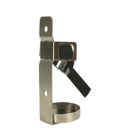 Fire Extinguisher Mount,Wall Mounted Bracket,Compatible with 2.5 lb Fire Extinguishers,Stainless Steel (2.5LB Stainless Steel 1pcs)