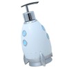 IWOWHERO Manual Lotion Dispenser 400ml Rocket Shape Soap Dispenser Sturdy