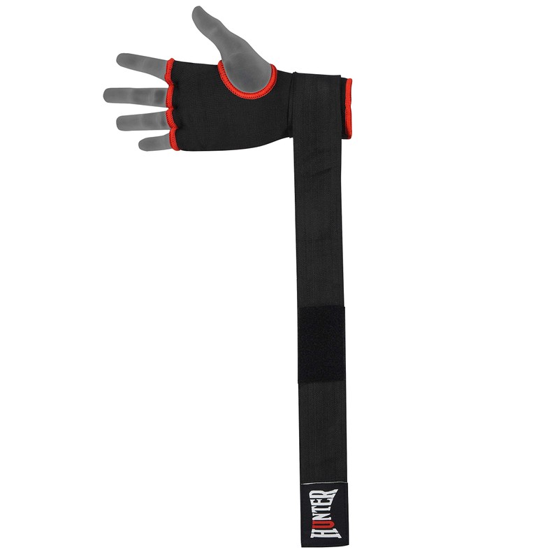 HUNTER Gel Padded Inner Gloves with Hand Wraps for Boxing(Set