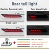 LED Rear Bumper Reflectors Fog Brake Tail Light Lamps Compatible