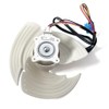 BOVZOR Refrigerator Condenser Fan Motor Assembly - High Torque 2500RPM,