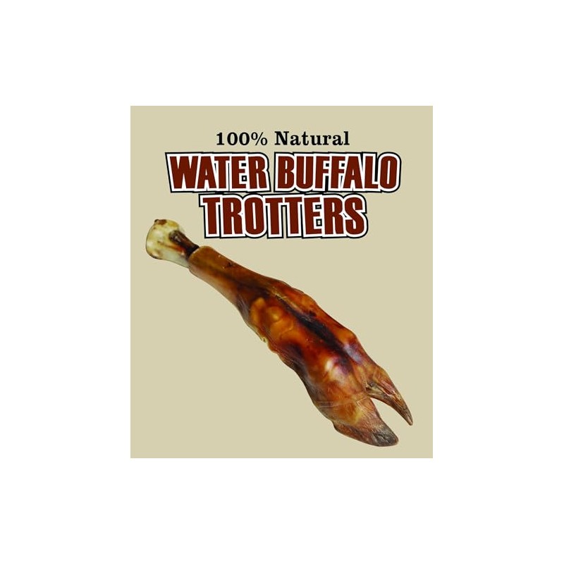 QT Dog Water Buffalo Trotter - Long-Lasting 100% Natural Single