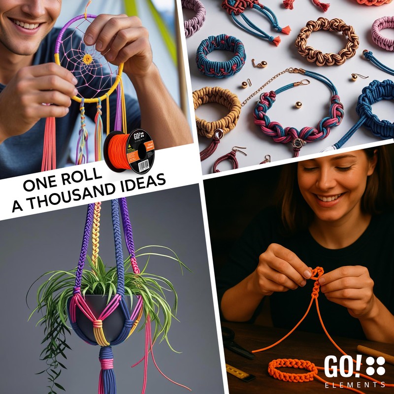 GO!elements Nano Cord | Mason's Cord | Filigree, Thin &