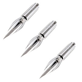 Nikko Manga Pen Nib Saji Pen Crome - Point Hard - 3pc