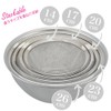 Wahei freiz SUI Gut SUI-6015 Round Mesh Colander, 9.1 in