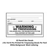 Tollis Enterprises EZ Permit Box Decals (10) Count