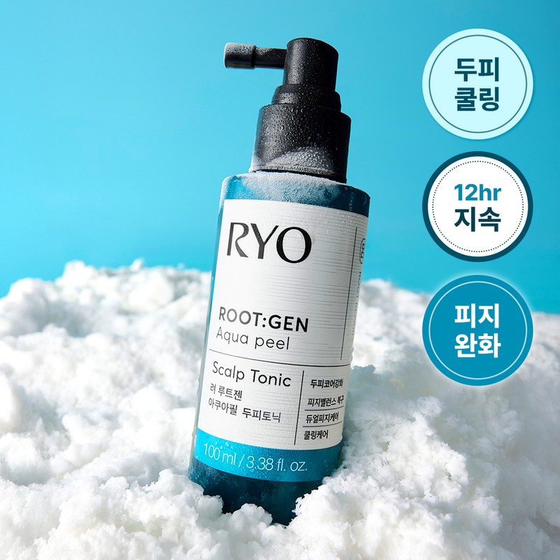 Ryo Root:Gen Aqua Peel Scalp Tonic 100ml Set (+50ml) (2508)