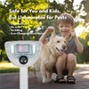 Solar Ultrasonic Animal Repeller with Motion Sensor – Outdoor Waterproof
