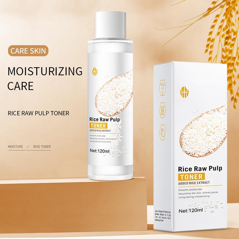 Hppsctink Rice Toner Facial Toner, 120 ml Rice Toner and