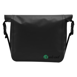 Salcod MOLLE Waterproof Dry Bag Compatible with YETI Bags, 3L Capacity Roll Top Dry Storage Bag Keeps Items Dry for Kayaking, Boating, Camping, Hiking, Fishing, Black