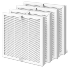 E-300L Replacement Filter Compatible with MOOKA ＆ MOOKA Family E-300L Air Puri fiers,3-in-1 H13 True HEPA Air Filter for MOOKA Air Puri fiers Replacement Filter E-300L，4 Pack