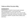 Toblerone White Chocolate, 3.52 Ounce