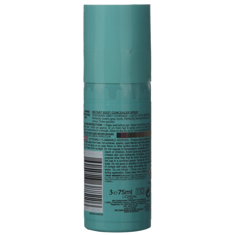 Magic Retouch Root Touch Up Hair Dye, Dark Iced Brown,