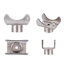 Rustproof Bottle Jack Axle Saddle | Compatible with 2", 3", 4" Axle Tubes | High Strength Hydraulic Jack Adapter for RVs, Trailers, and Daily Maintenance (4 inch Stainless steels)