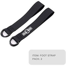 INNSTAR Resistance Bands Accessories Exercise Bands Attachment, Fitness Handles, Foot Strap for Home Gym Workout Full Body Workout(2 pack foot straps)