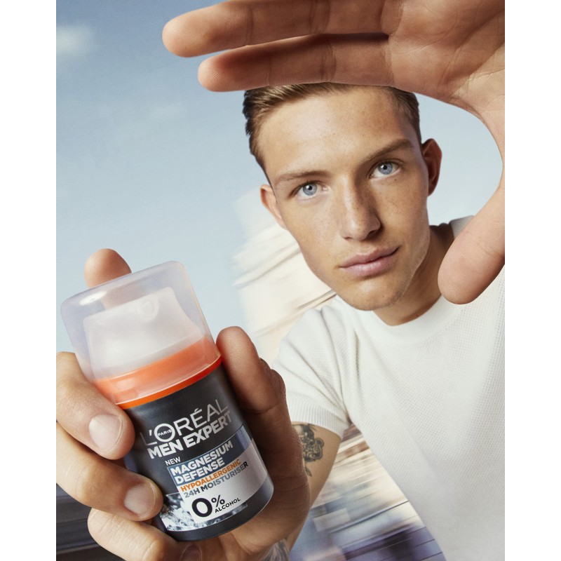 L'Oréal Paris Men Expert Magnesium Defense Hypoallergenic Moisturising Cream 50