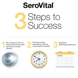 Serovital Rapid Dissolve Powder - Anti-Aging Supplement for Women, Skin Benefits, Energy and Better Sleep | 30 Day Supply - Fruit Punch