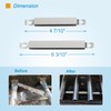 BBQration Universal Adjustable Crossover Tubes for Charbroil 463347519, 463275717, 463373319,