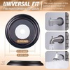 Dreyoo Metal Tub Spout Cover Ring with Foam Gasket, Oil