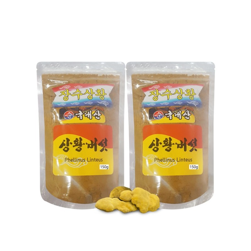 Sanghwang Mushroom Powder Domestic Immunity Longevity Sanghwang Powder 150g 1