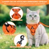 Adjustable Cat Harness, Escape Proof, Cat Harness with Lead Set,