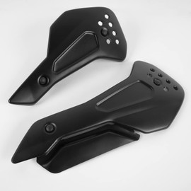 Lorababer Motorcycle Aluminum Bellypan Lower Engine Spoiler Cowling Fairing Protection Compatible with T-riumph Trident 660 2021 2022 2023 Belly Pan Chassis Shroud Body Frame Kit (Black)