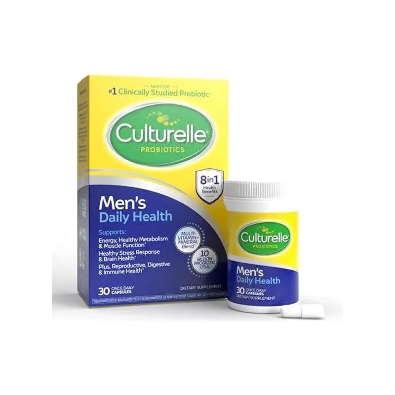 Culturelle Probiótico Y Multivitamínico 8 En 1 Hombres