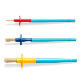 STAEDTLER Noris Junior 989 40-SBKST Water Brush Set 3 Pieces on Black Standard