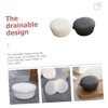 Gatuida 2Pcs Portable Soap Container with Drainage Lid Stylish Soap