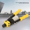 Rivet Nut Gun Double Handles Manual Hand Riveter Nail Riveting