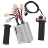 24V 500W Brush Controller with LCD Display Electric Quantity Throttle