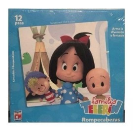 Fotorama 2 Juegos De Mesa Memoria + Rompecabezas Familia Telerín