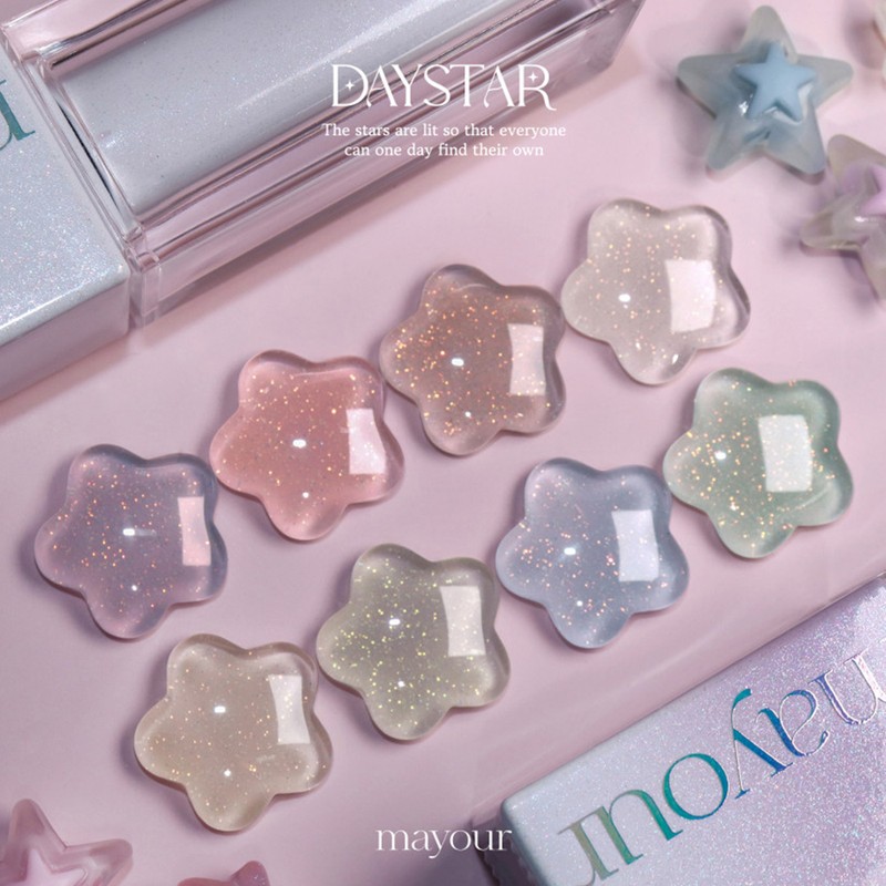 May Your Daystar 8 types of individual syrup glitter gel