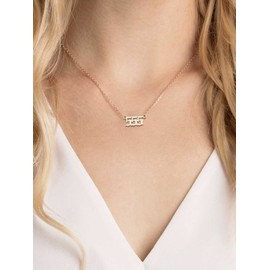 2Pcs Angel Number Necklace for Women 444 Necklace Gold 111 222 333 444 555 666 777 888 999 Necklace (222)