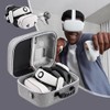 GETBSTOOP Carrying Case for Quest 3S VR Headset Controllers, Portable