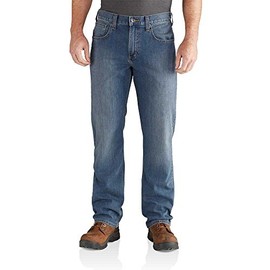 Carhartt Men's Relaxed Straight Rugged Flex Jean, Coldwater, W50 x L30